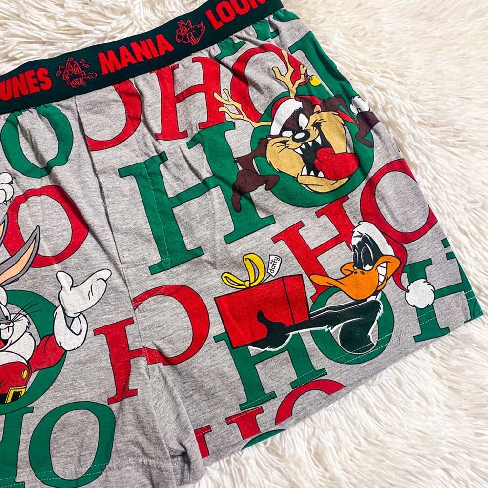 LOONEY TUNES • Christmas Holiday Ho Ho Ho Cartoon Boxer Shorts